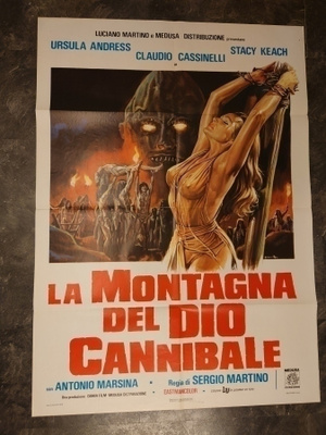 Slave of the Cannibal God - elokuvajuliste ( 140 x 100 cm )