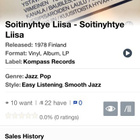 Soitinyhtye Liisa - Soitinyhtye Liisa lp - pikkukuva 4