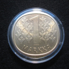 1 markka 1964 - kullattu replika - pikkukuva 1