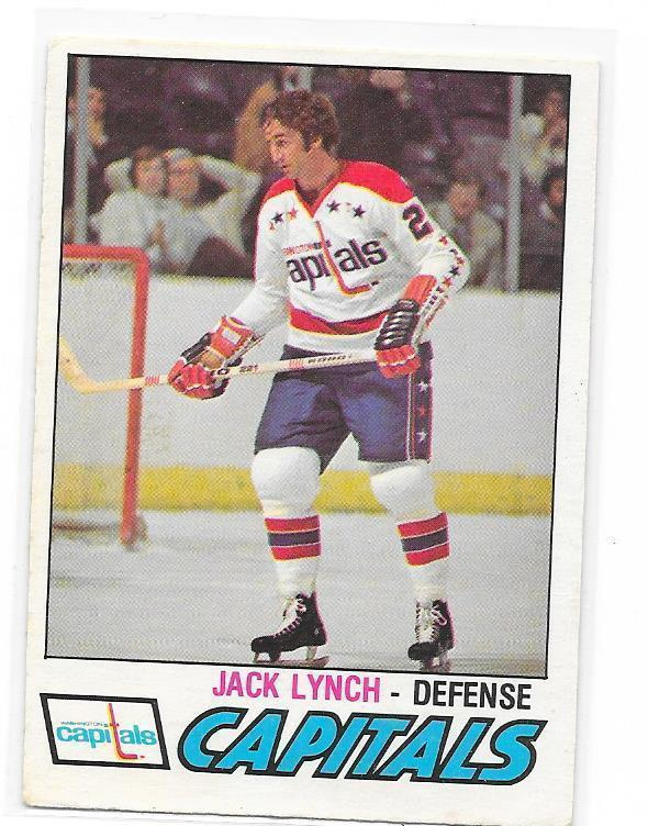 1977-78 OPC #369 Jack Lynch Washington Capitals