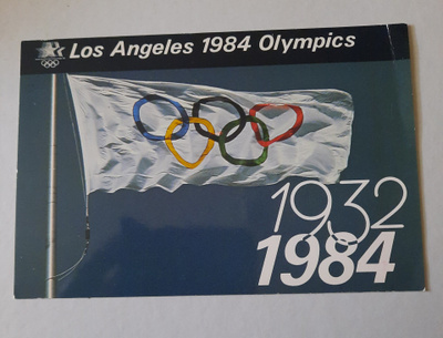 USA Olympia Los Angeles kulkenut 1984