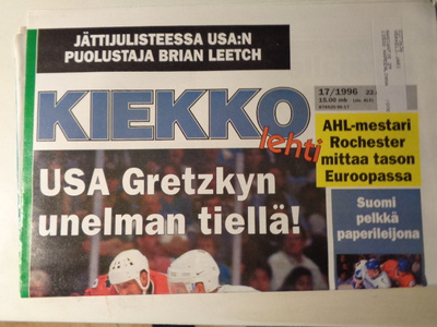 Kiekkolehti Nro 17/1996 (25.12)