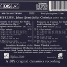 Sibelius - Viulukonsertto (Alkuperäinen versio!!) CD - pikkukuva 2