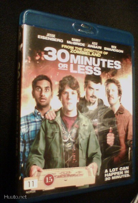 30 MINUTES OR LESS Blu-ray (Sis.postikulut)