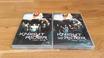 Knight Rider - Ritari Ässä 2008 DVD Koko Sarja Suomijulkaisu