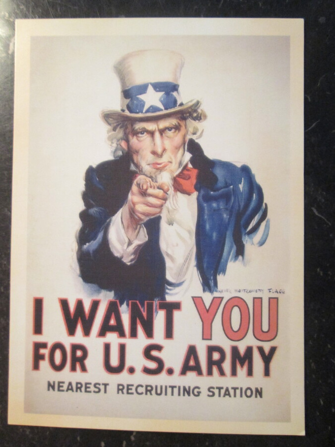 KULKEMATON I WANT YOU FOR U.S.ARMY