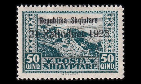 Albania 116 * Tasavallan julistaminen 50 Q (1925)