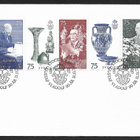 Ruotsi - Gustaf VI 90v FDC 1972 (Fac. 798-802) - pikkukuva 1