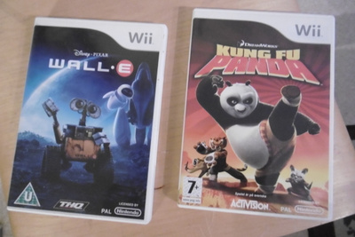 Wii pelejä, Kung Fu Panda  & Wall