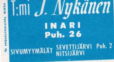 Inari, T:mi J. Nykänen, s96