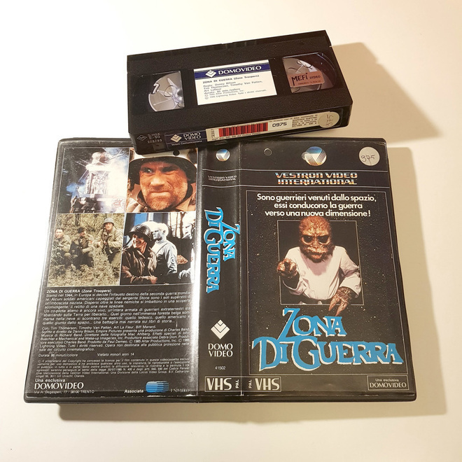 Zona Di Guerra (Italian) VHS Vestron