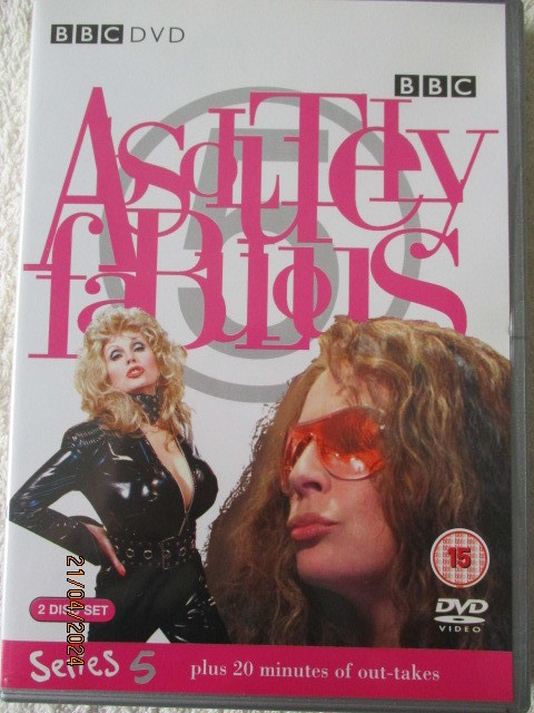 ABSOLUTELY FABULOUS SERIES FIVE (DVD) TODELLA UPEETA KAUSI 5