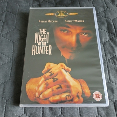 Night of the Hunter - Räsynukke DVD **muoveissa**