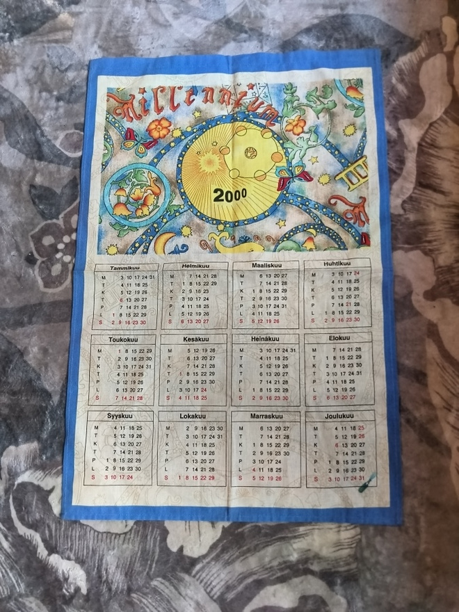 Kalenteripyyhe 2000