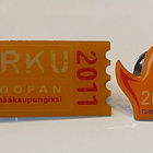 Turku Euroopan kulttuuripääkaupungiksi 2011 pinssi, 2 kpl - pikkukuva 1