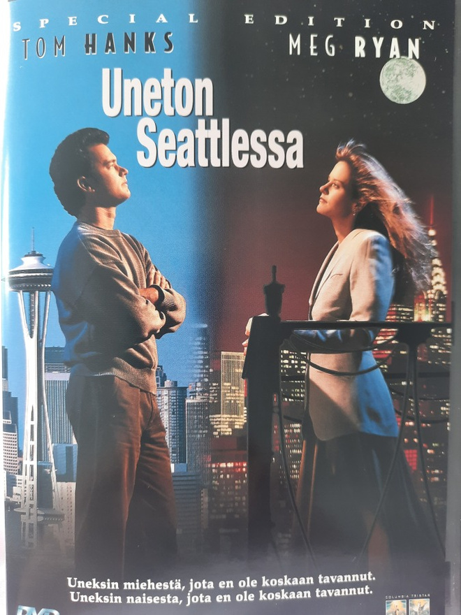 Uneton Seattlessa DVD Tom Hanks & Meg Ryan