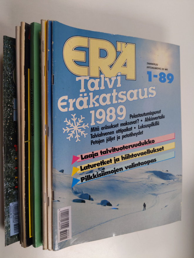 Erä vuosikerta 1989 (10 nroa ; puuttuu nro 2)
