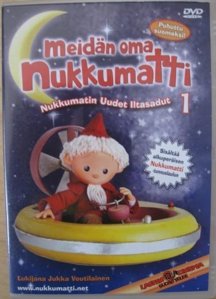 MEIDÄN OMA NUKKUMATTI DVD NUKKUMATIN UUDET ILTASADUT 1