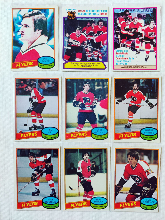 80-81 Opc - Philadelphia Flyers 13kpl