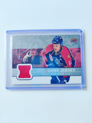Olli Jokinen 08-09 UD Game Jersey