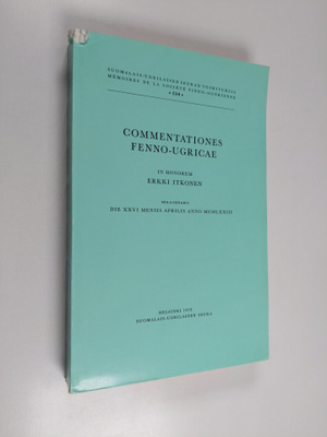 Erkki Itkonen : Commentationes Fenno-Ugricae