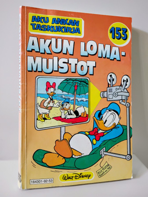 Akun lomamuistot - Aku Ankka taskukirja 153 (1.p)