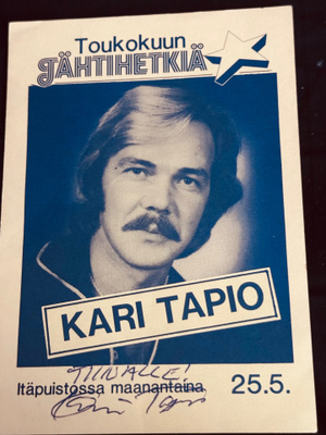Kari Tapio nimikirjoitus