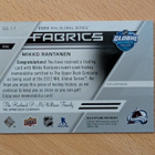 2023-24 SP Game Used Mikko Rantanen Global Series Fabrics - pikkukuva 2