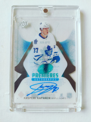 Kasperi Kapanen - 16-17 UD Ice Premieres Autographs /299