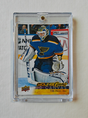 Ville Husso - 17-18 UD Young Guns Canvas