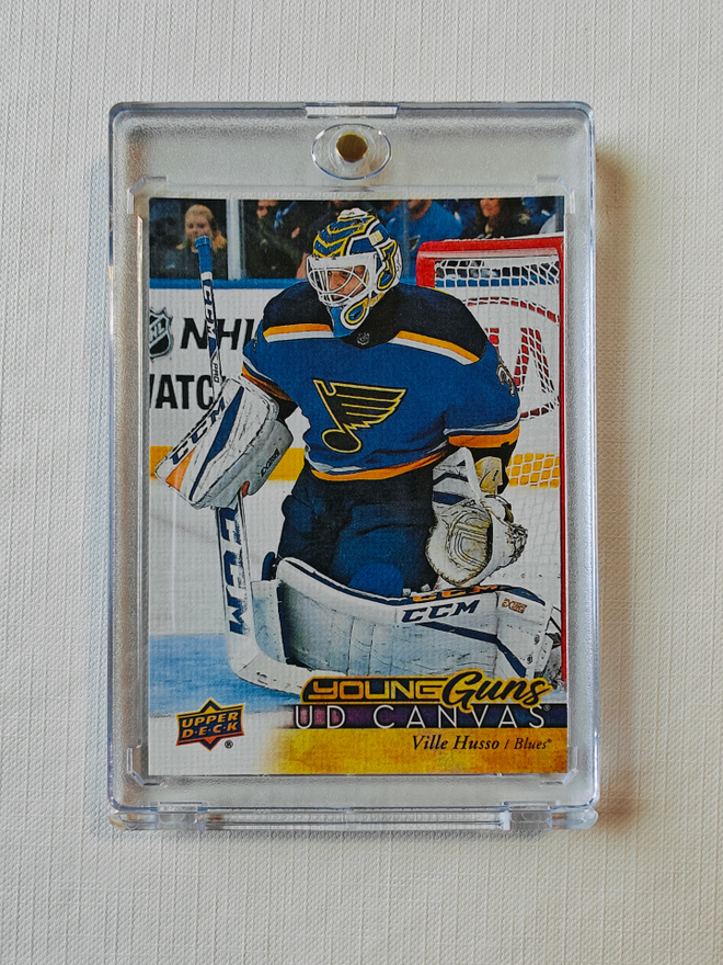 Ville Husso - 17-18 UD Young Guns Canvas