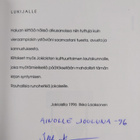 Ilkka Laaksonen : Avannut ovia (signeerattu, tekijän omiste) - pikkukuva 3