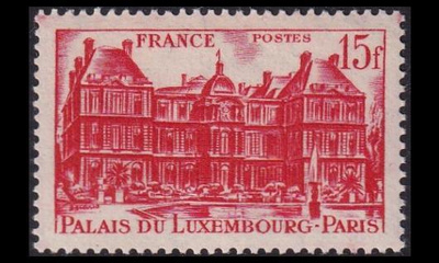 Ranska 822 ** Rakennus 15 Fr (1948)