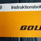 VW GOLF ruotsinkielinen käsikirja 1976 - pikkukuva 1