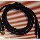 PD 60W / musta USB C - USB C data/latauskaapeli / 1 metri #t - pikkukuva 2