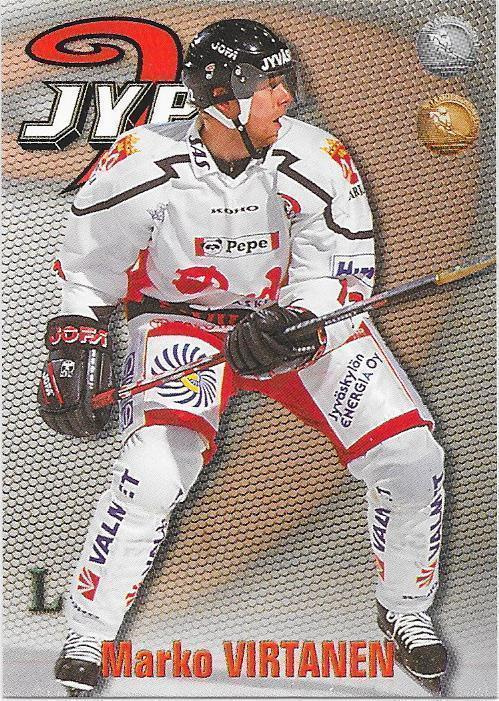 1998-99 CardSet #139 Marko Virtanen JYP