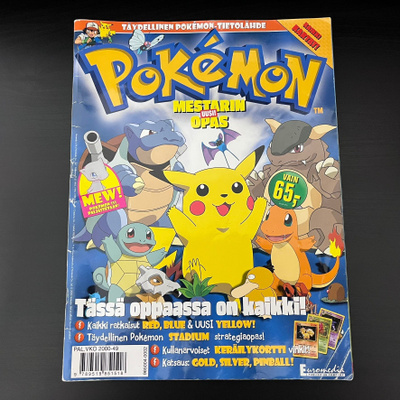 Pokemon Uusi Mestarin Opas