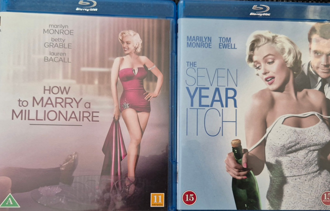 How to Marry a Millionaire + Seven Year Itch -Blu-Ray
