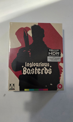 Inglourious basterds .4k uhd &blu-ray.limited edition poksi