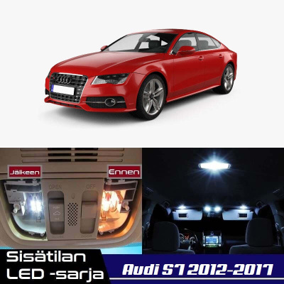 Audi S7 (4G8) Sisätilan LED-sarja 14-osainen