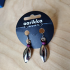 Aarikka klipsikorvakorut - pikkukuva 1