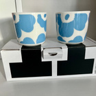 Marimekko Oiva Unikko vaaleansininen kuppi 25€/1kpl - pikkukuva 1