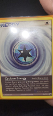 Cyclone Energy (UF 99) EX Unseen Forces - Singles card