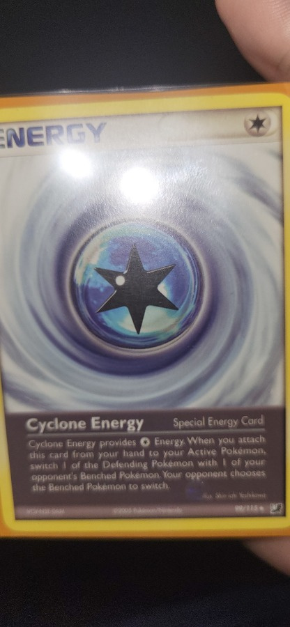 Cyclone Energy (UF 99) EX Unseen Forces - Singles card
