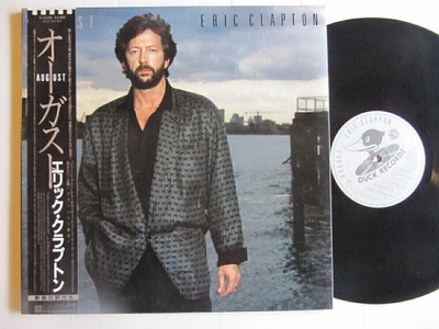 Eric Clapton August Japanilainen LP OBI GF