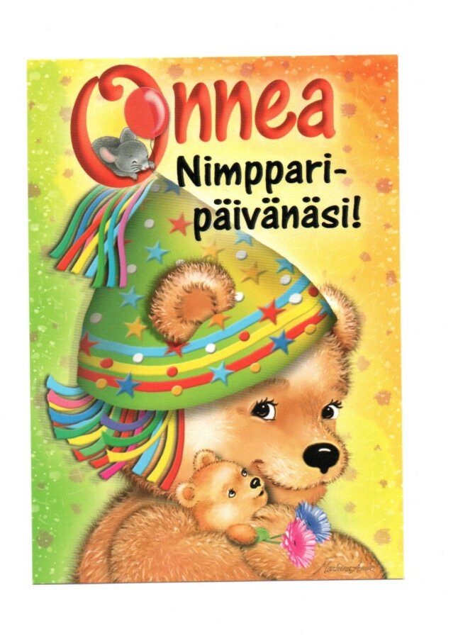 °°ONNEA NIMPPARI-PÄIVÄNÄSI°°- KORTTI / Marleena Ansio