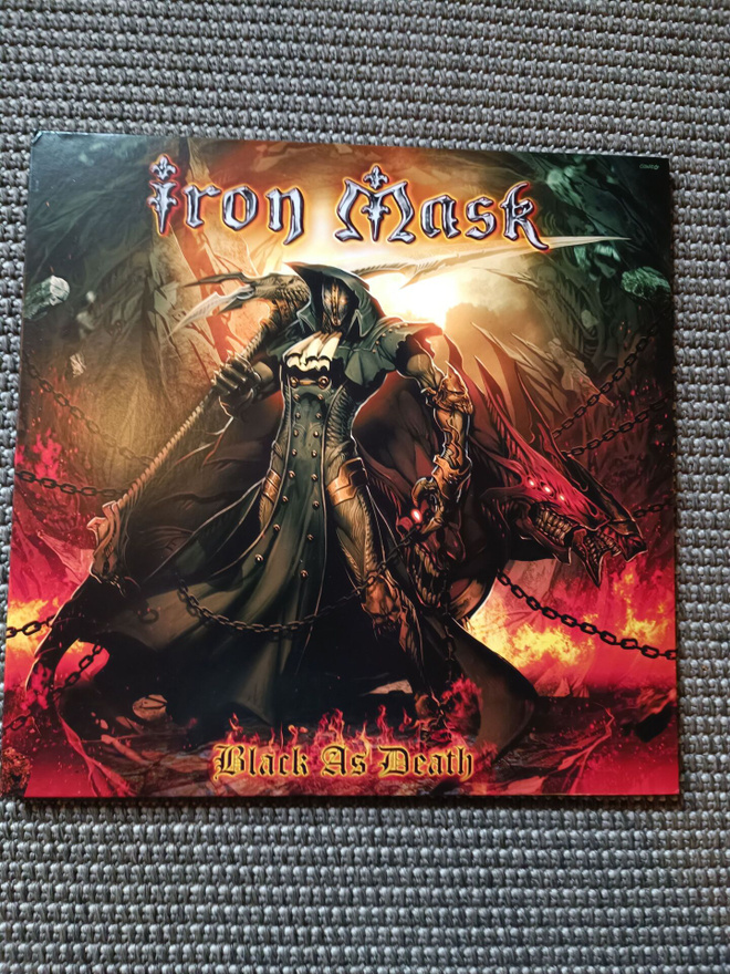 Iron Mask: Black As Death 2lp.