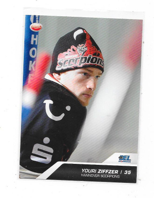 2009-10 DEL #203 Youri Ziffzer , Hannover Scorpions MV