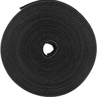 Deltaco velcro tarranauha, 10mm, 5m, musta *UUSI* - pikkukuva 2