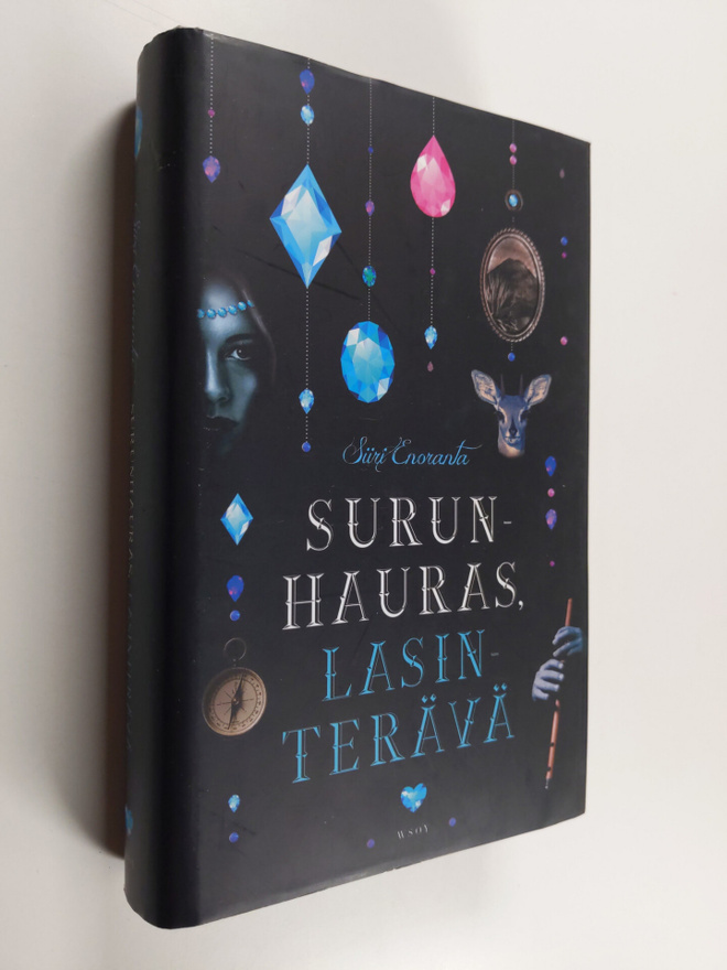 Siiri Enoranta : Surunhauras, lasinterävä (tekijän omiste)
